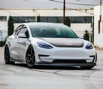 2022 Tesla Model 3 Seibon OEM Style Carbon Fiber Front Lip