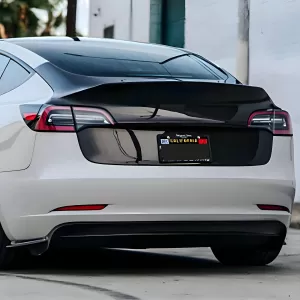 2021 Tesla Model 3 Seibon OEM Style Carbon Fiber Rear Lip