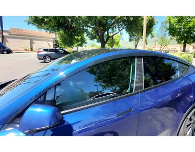 2025 Tesla Model Y PRO Design Side Window Visors / Deflectors
