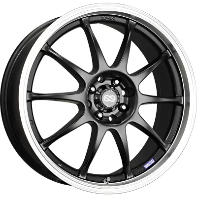 Universal (15x6.5, 4x100 / 4x108, 38mm, Matte Black)