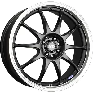 Universal (15x6.5, 4x100 / 4x108, 38mm, Matte Black)