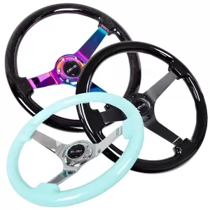 General Representation 2024 Kia k5 NRG Type 36 Wood Steering Wheel