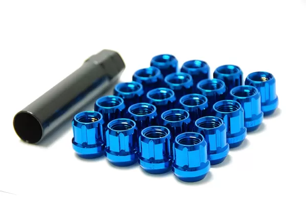 Universal (12 x 1.5) (20 Lug Nut Set) (Blue)