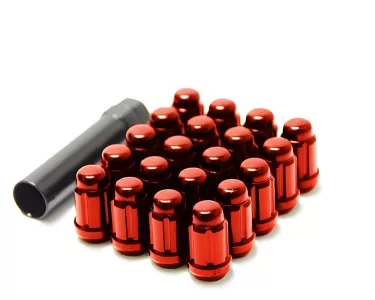 Universal (12 x 1.25) (20 Lug Nut Set) (Red)