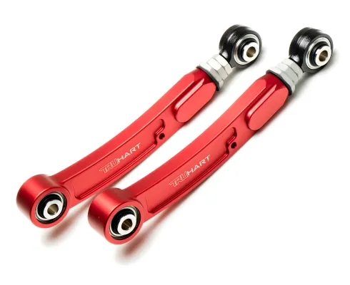 Tesla Model X - 2016 to 2020 - SUV [All] (Rear Upper) (Pillow Ball Bushings) (Red)