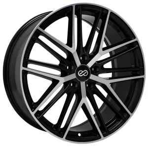 Universal (18x8, 5x108, 40mm, Black Machined)