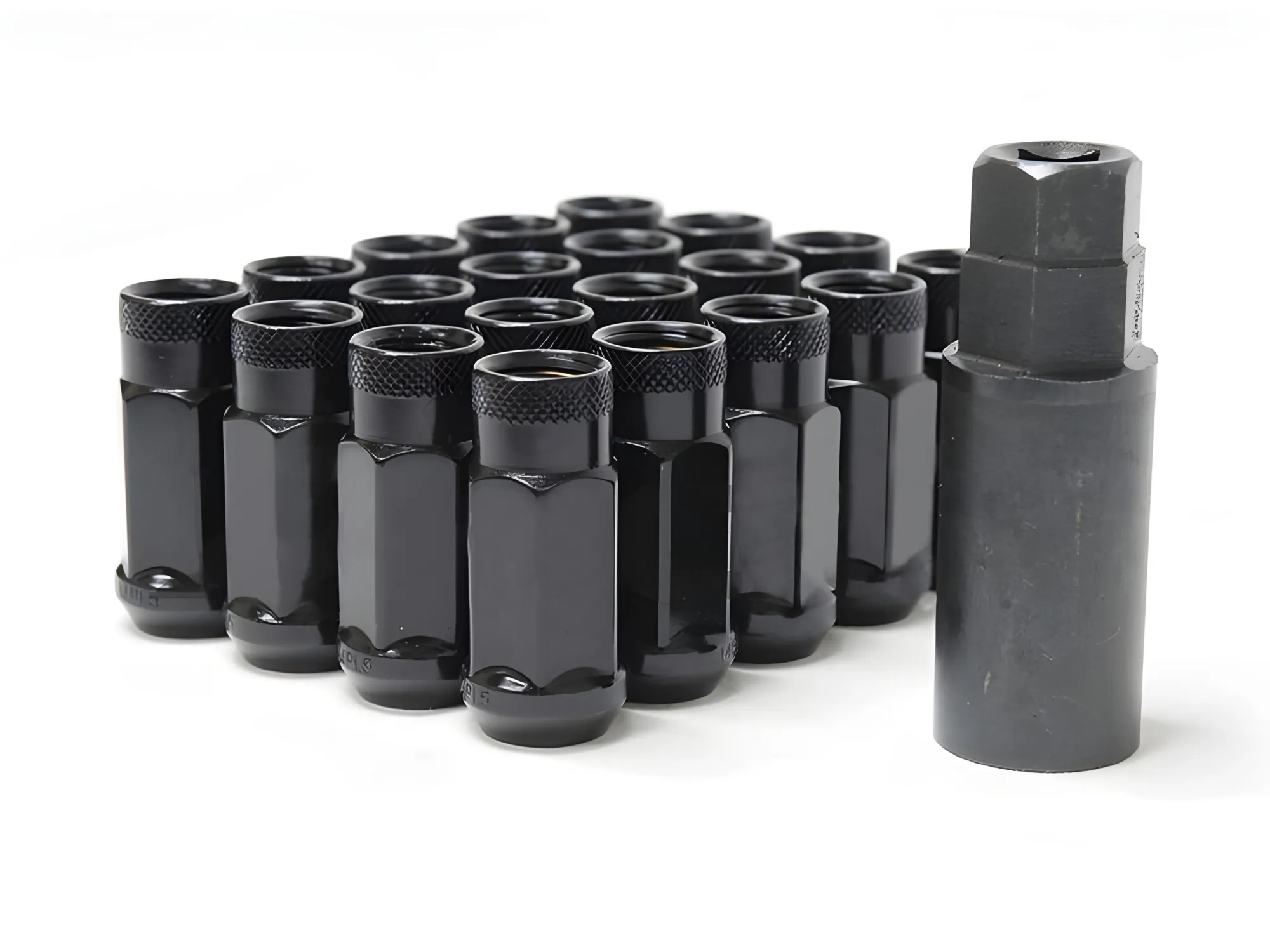 M14 x 1.25 thread Taper seat 17mm hex alloy wheel bolts Black O.E style BMW x 5