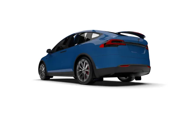 Tesla Model X - 2022 to 2025 - SUV [All] (Black) (Blue Logo)