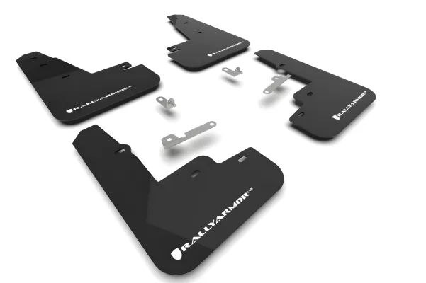 Ford Mustang Mach E - 2021 to 2025 - SUV [All] (Black) (White Logo)