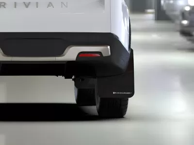 2023 Rivian R1T Rally Armor Mud Flaps / Splash Guards