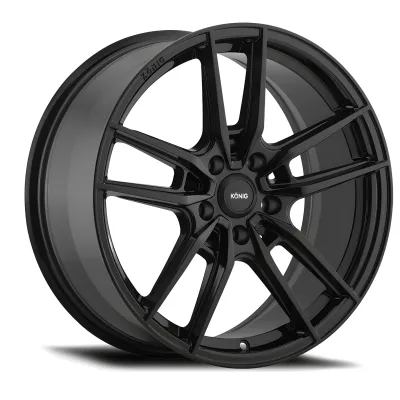 Universal (18x8, 5x108, 43mm, Gloss Black)