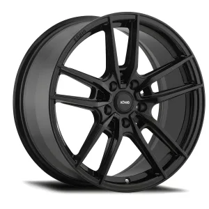Universal (17x8, 5x108, 43mm, Gloss Black)