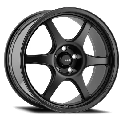 Universal (18x8.5, 5x112, 43mm, Matte Black) (Less Concave)