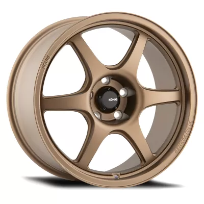 Universal (17x8, 5x114.3, 38mm, Matte Bronze) (Less Concave)