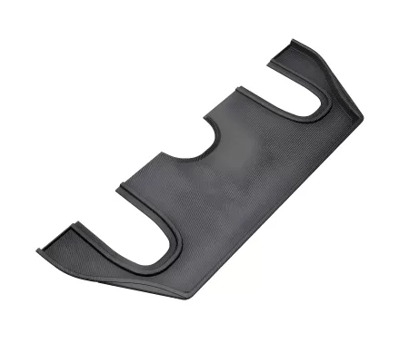 Tesla Model X - 2016 to 2018 - SUV [All] (Kagu) (Rear) (Black) (6 Seat Models With Center Console)