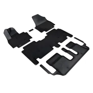 2024 Kia EV9 3D MAXpider Custom Fit Floor Mats