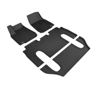 2022 Tesla Model X 3D MAXpider Custom Fit Floor Mats
