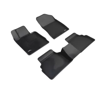 Kia K5 - 2021 to 2025 - Sedan [EX, EX Turbo, GT, GT Line, GT Line Turbo, LX, LXS, LXS Turbo] with 1.6L/2.5L & FWD (Kagu) (Front and Rear) (Black)