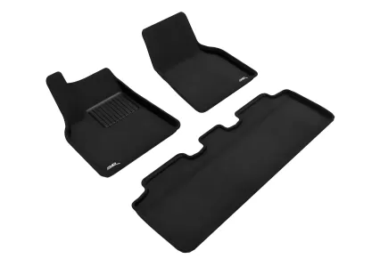 Tesla Model Y - 2021 to 2025 - SUV [All] (Elegant) (Front and Rear) (Black)