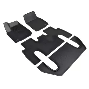 2025 Tesla Model X 3D MAXpider Custom Fit Floor Mats