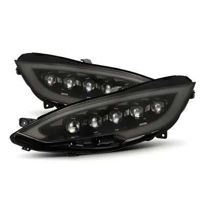 Tesla Model S - 2016 to 2021 - Sedan [All] (Alpha Black) (Sequential Turn Signal) (For Factory LED Headlights) (With LED Converter)