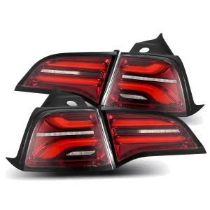 2022 Tesla Model Y AlphaRex PRO Series LED Tail Lights