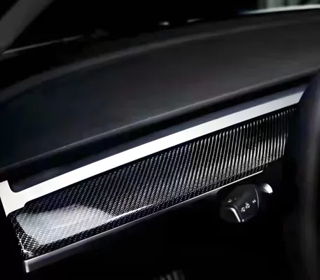 Tesla Model 3 - 2021 to 2023 - Sedan [All] (Dash and Door Trims) (Gloss Finish) (3 Piece Set)