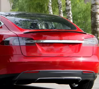 2012 Tesla Model S PRO Design Sport Style Spoiler