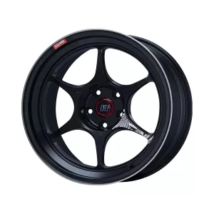 Universal (18x9.5, 5x100, 40mm, Black Machined)