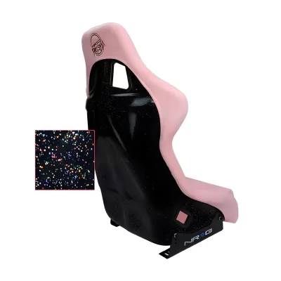 Universal (Large) (FRP 302 PRISMA) (Pink) (Black Glitter Back)