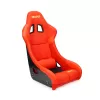 Universal (PRISMA FIA Racing Seat) (Red) (Black Glitter Back)