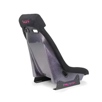 Universal (GT Black) (Black Suede) (Black Stitching) (Purple Sparkle Back)