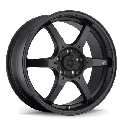 Universal (17x7.5, 5x100, 45mm, Matte Black)