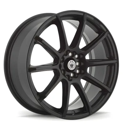 Universal (17x7, 5x108 / 5x114.3, 40mm, Matte Black)