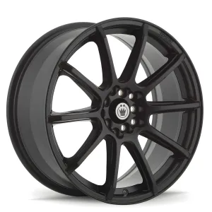 Universal (17x7, 5x108 / 5x114.3, 40mm, Matte Black)