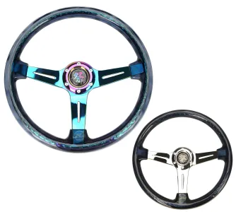 General Representation 2024 Kia k5 NRG Acrylic Matsuri Style Steering Wheel