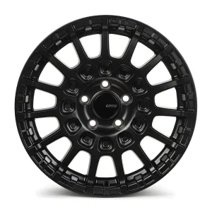 Universal (17x7.5, 5x108, 35mm) (Matte Black)