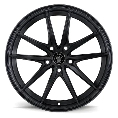 Universal (16x7.5, 5x114.3, 40mm, Gloss Black)