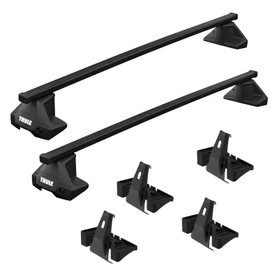 Ford Mustang Mach E - 2021 to 2025 - SUV [All] (SquareBar Evo) (Black)