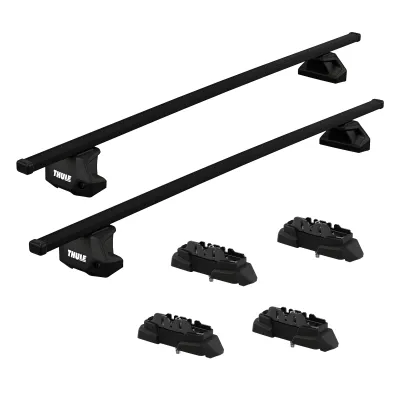 Tesla Model S - 2015 to 2019 - Sedan [All] (SquareBar Evo) (Black)