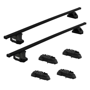 Tesla Model S - 2015 to 2019 - Sedan [All] (SquareBar Evo) (Black)