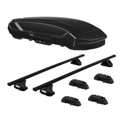 Tesla Model S - 2015 to 2019 - Sedan [All] (SquareBar Evo) (Black)