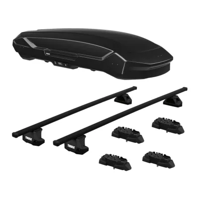 Tesla Model S - 2015 to 2019 - Sedan [All] (SquareBar Evo) (Black)