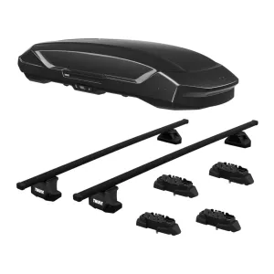 Tesla Model S - 2015 to 2019 - Sedan [All] (SquareBar Evo) (Black)