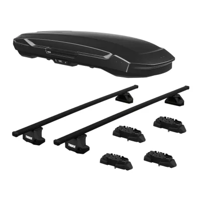 Tesla Model S - 2015 to 2019 - Sedan [All] (SquareBar Evo) (Black)