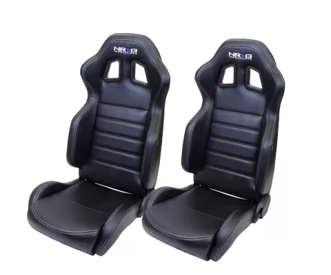 Universal (Left and Right Seats) (Black PVC Leather)