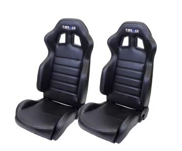 Universal (Left and Right Seats) (Black PVC Leather)