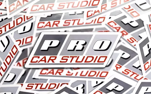 General Representation 2023 Audi e tron PRO Car Studio Die Cut Vinyl Decal